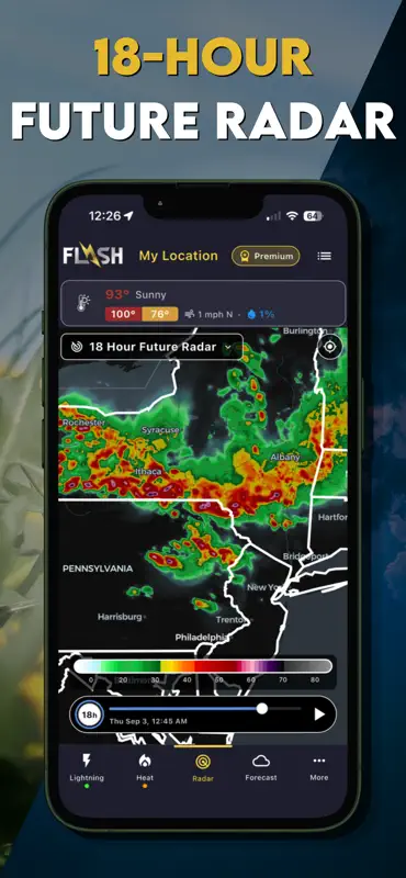 Flash Weather: Future Radar screenshot 5 of 9