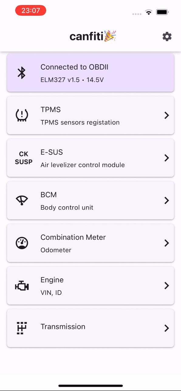 iPhone screenshot