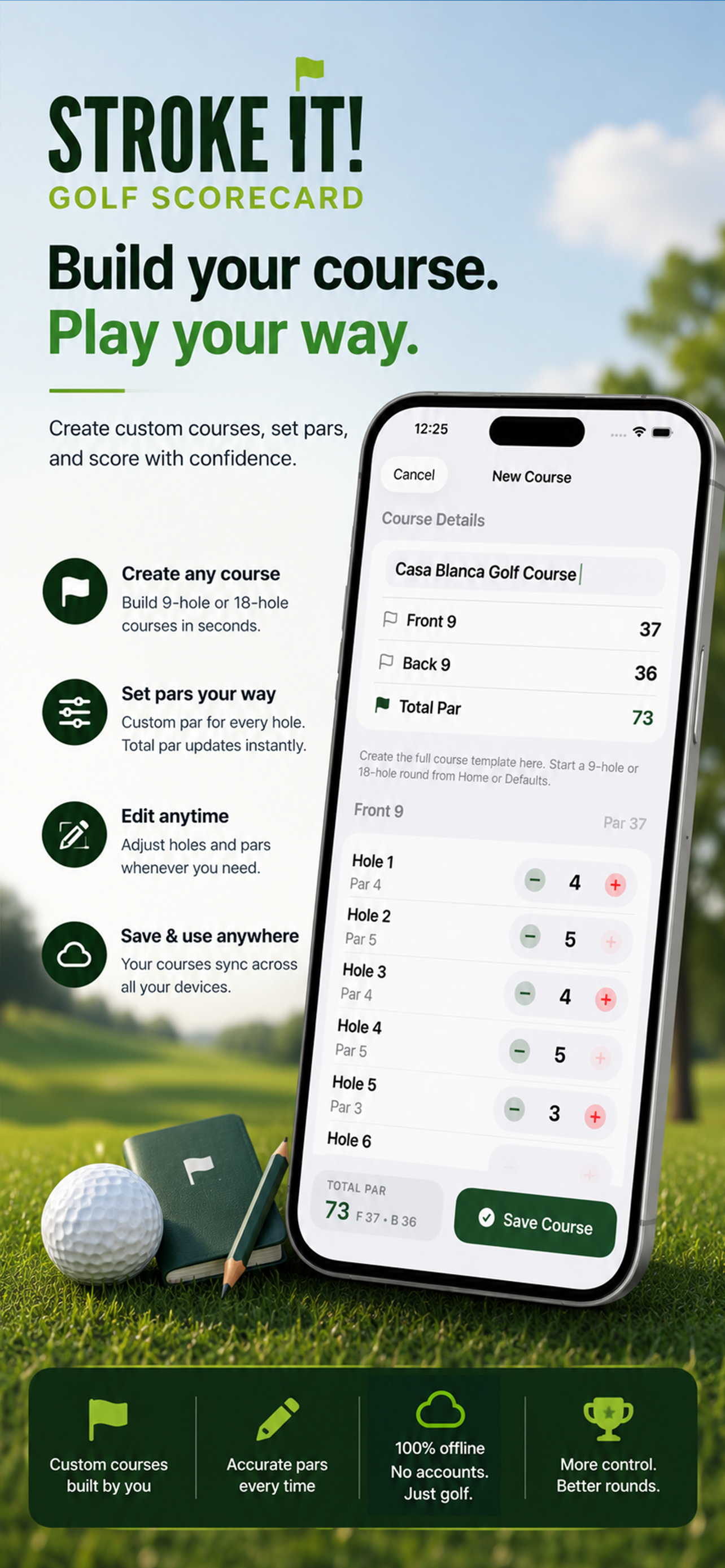 Stroke It! Golf Scorecard screenshot 6