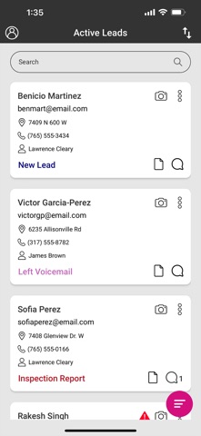 OC Lead Management Screenshot 1 of 4