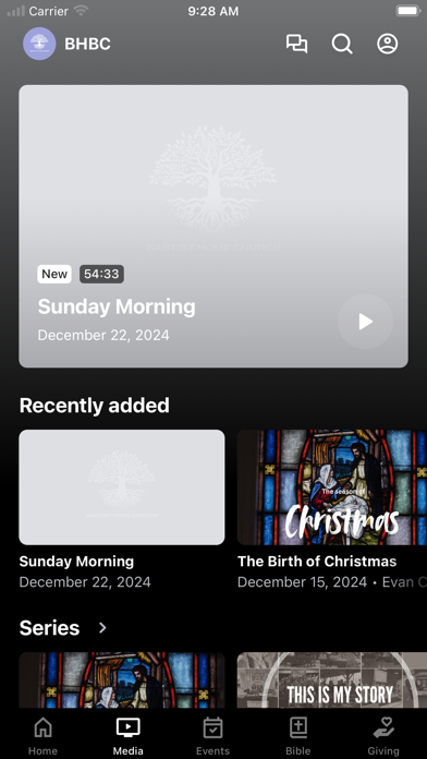 Screenshot #2 pour Baptist Home Church