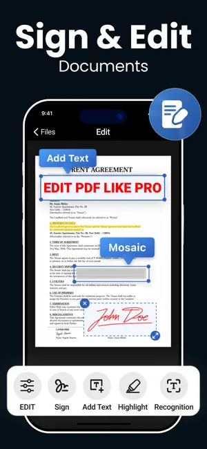 Scanner App - Doc Scan to PDF screenshot 3