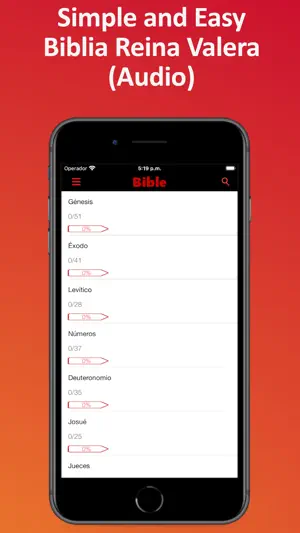 Biblia Reina Valera (Audio) screenshot 1
