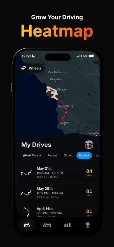 Wheelz - Social Drive Tracker screenshot 5 of 5