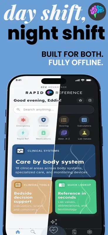 ICU Advantage Rapid Reference screenshot 5 of 10