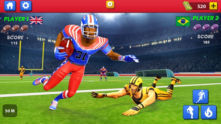 American Football: Rugby Games