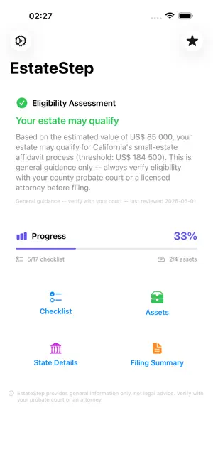 EstateStep screenshot 1