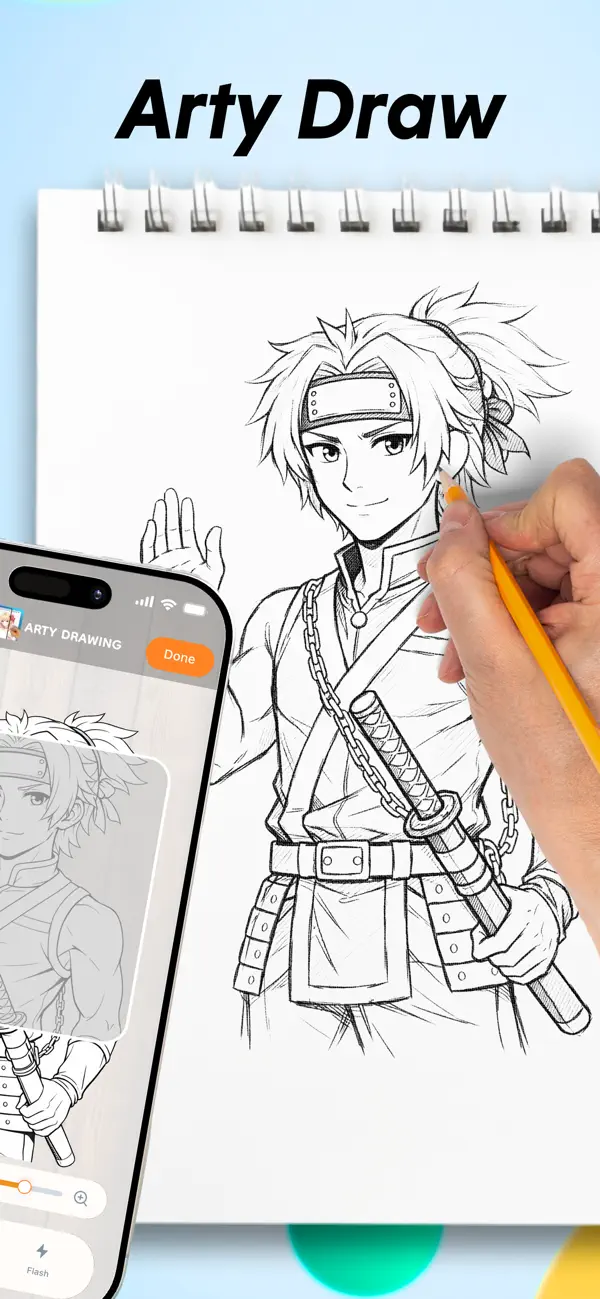 Screenshot #1 pour Arty - AR Draw & Sketch
