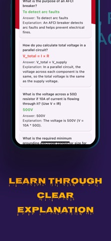 Journeyman Electrician Prep. Screenshot 7 of 7
