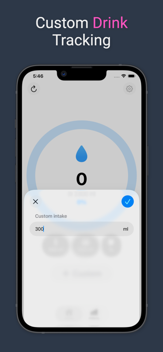Simple Water: Water tracker Screenshot 2 of 5
