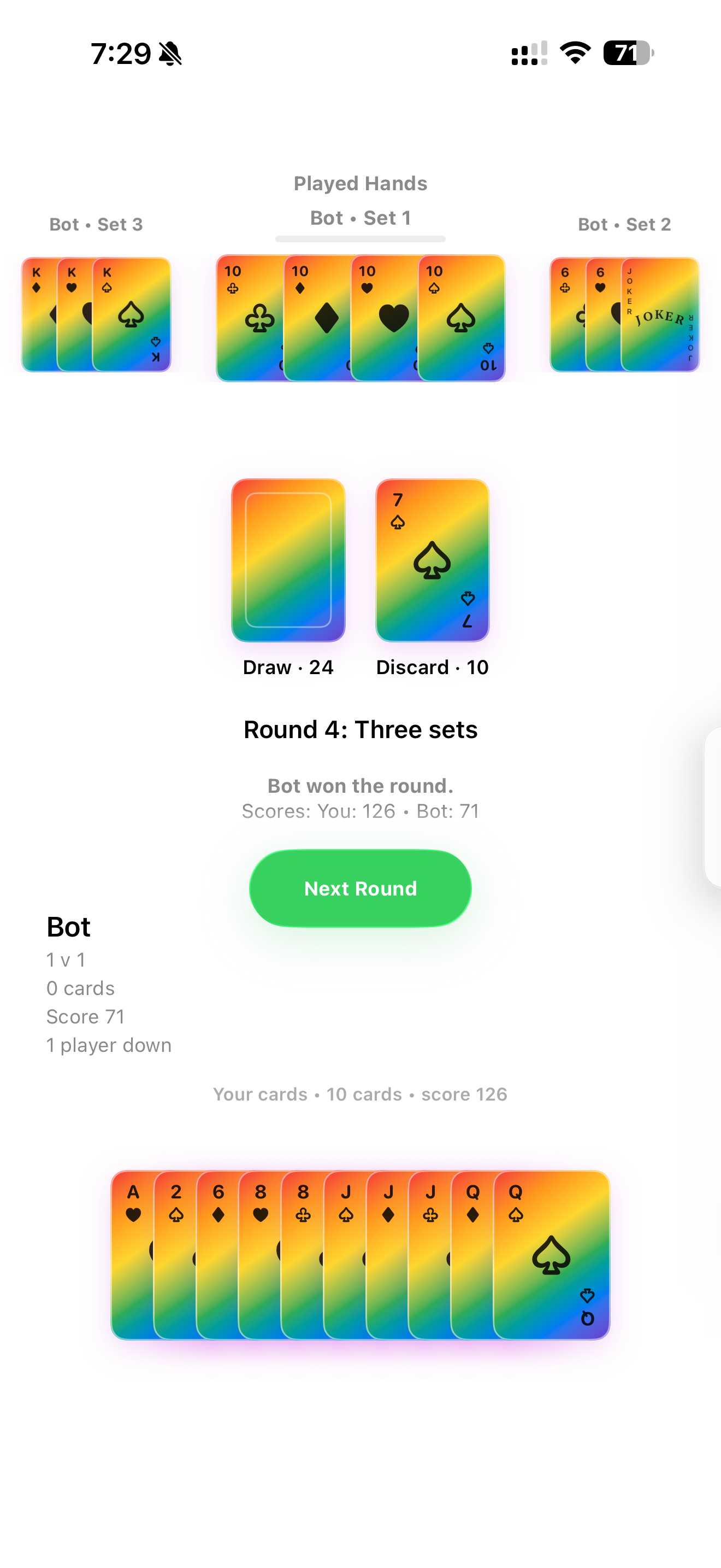 Round Rummy screenshot 4