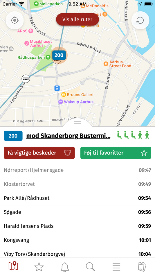 #6. Midttrafik live (iOS) Podle: Midttrafik