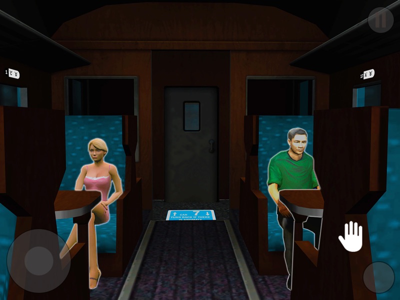 Horror Train Night Escape Game screenshot 9