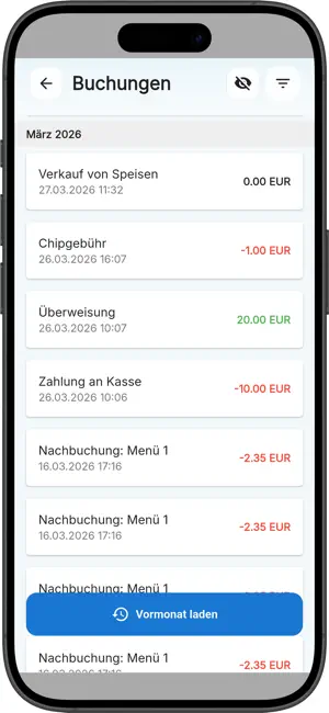 PCA Kantine iPhone screenshot 5