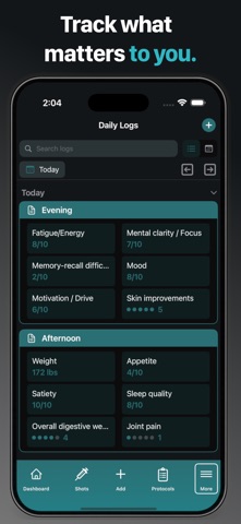 PepTrac: Peptide Tracker screenshot
