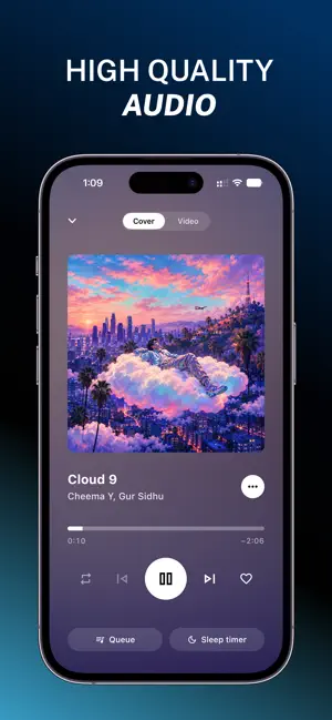 FabTune: Music Player screenshot 1