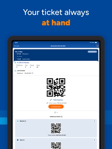 PolishTrains - train tickets iPad screenshot 6