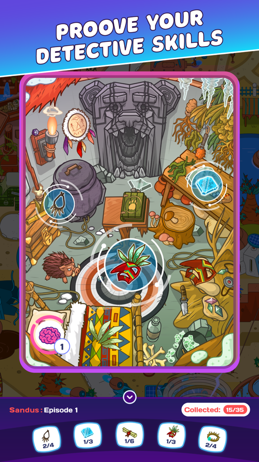 #5. Find It: Spy Hidden Objects (iOS) By: Semen Mikhailov