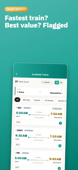 Egypt Trains | قطارات مصر screenshot 4