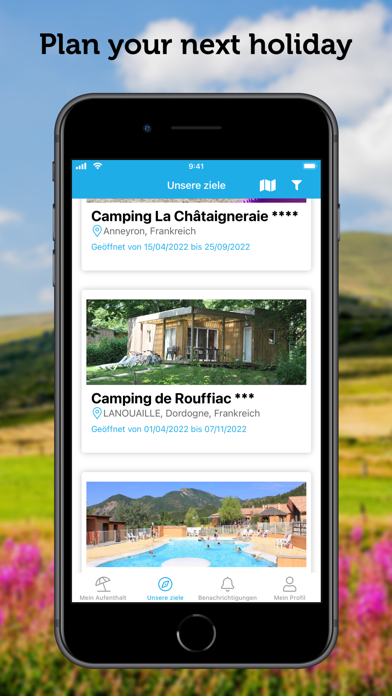 Flower Campings Screenshot
