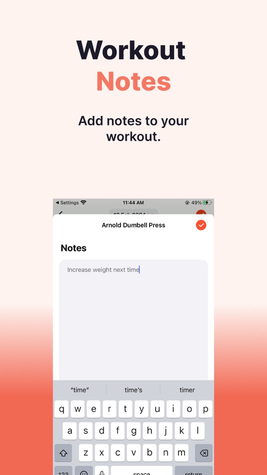 #6. Gym Diary Workout Tracker log (iOS) بواسطة: Nishan Niraula