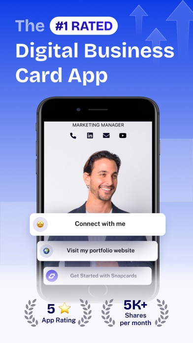 Snapcards Business Card Maker Screenshot