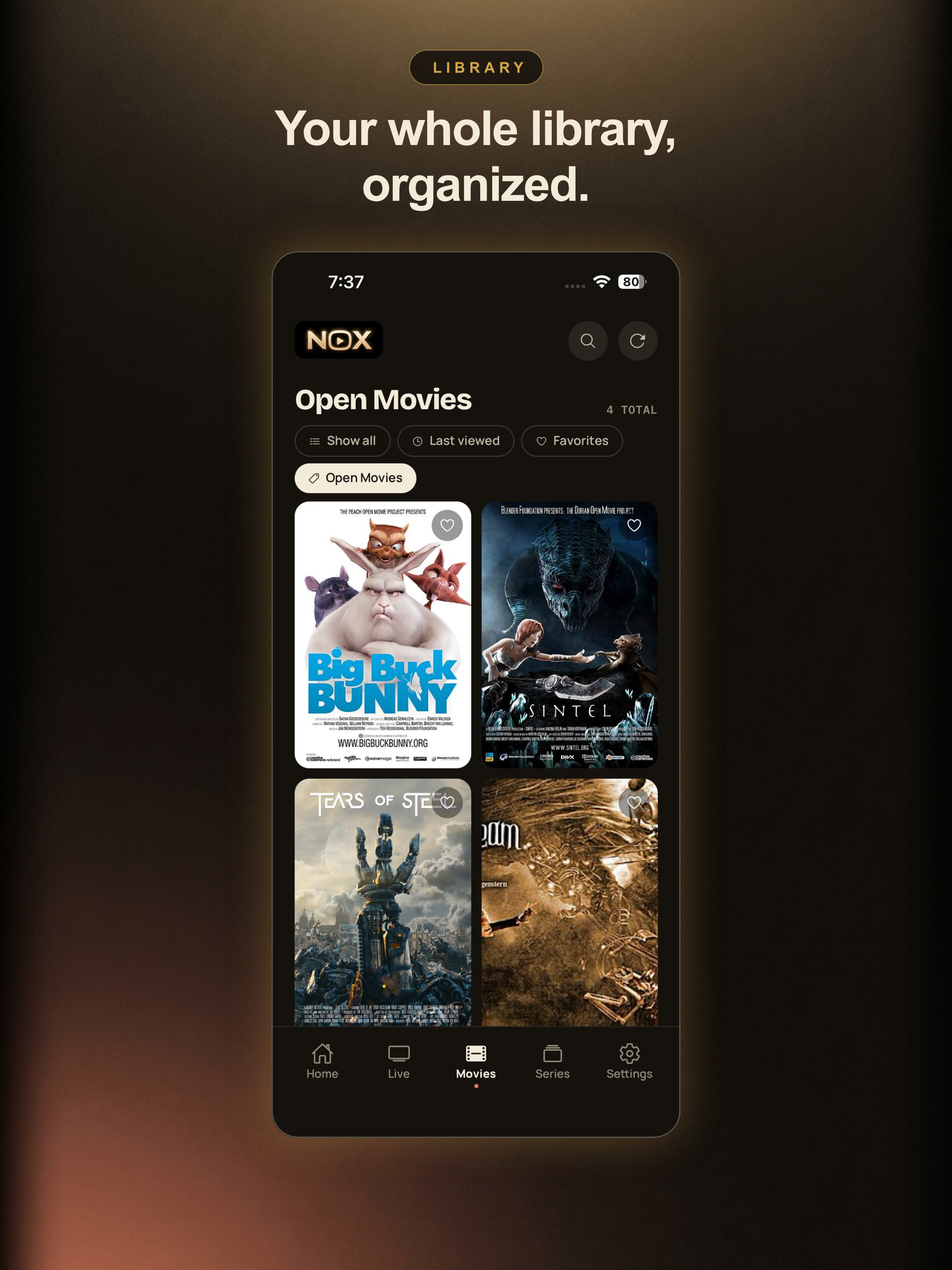 nox — IPTV player screenshot 18