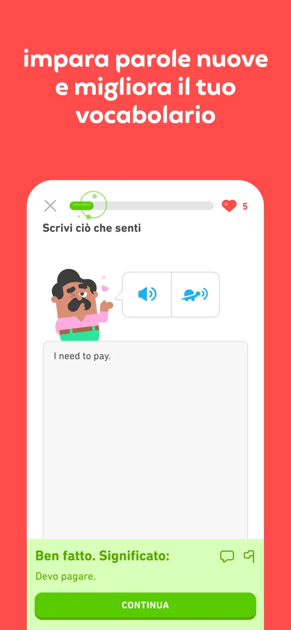 Duolingo: Language & Chess iOS Mod IPA screenshot 5 - iOS app interface
