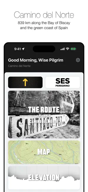 Wise Pilgrim Camino del Norte screenshot 1
