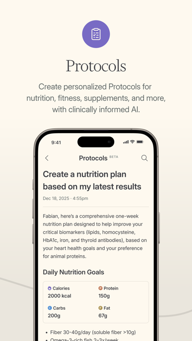 Function Health iPhone screenshot 5 - Health & Fitness app