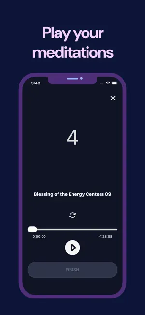 Unlimited - Meditation Player screenshot 3