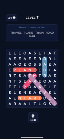 Word Search - Fun Puzzle Game! iPhone screenshot