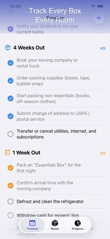 MoveDay Planner Screenshot 2 of 5