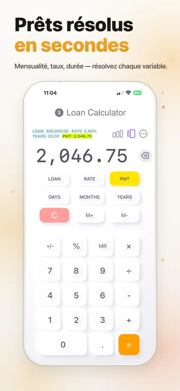 Screenshot #3 pour CalculatorBiz