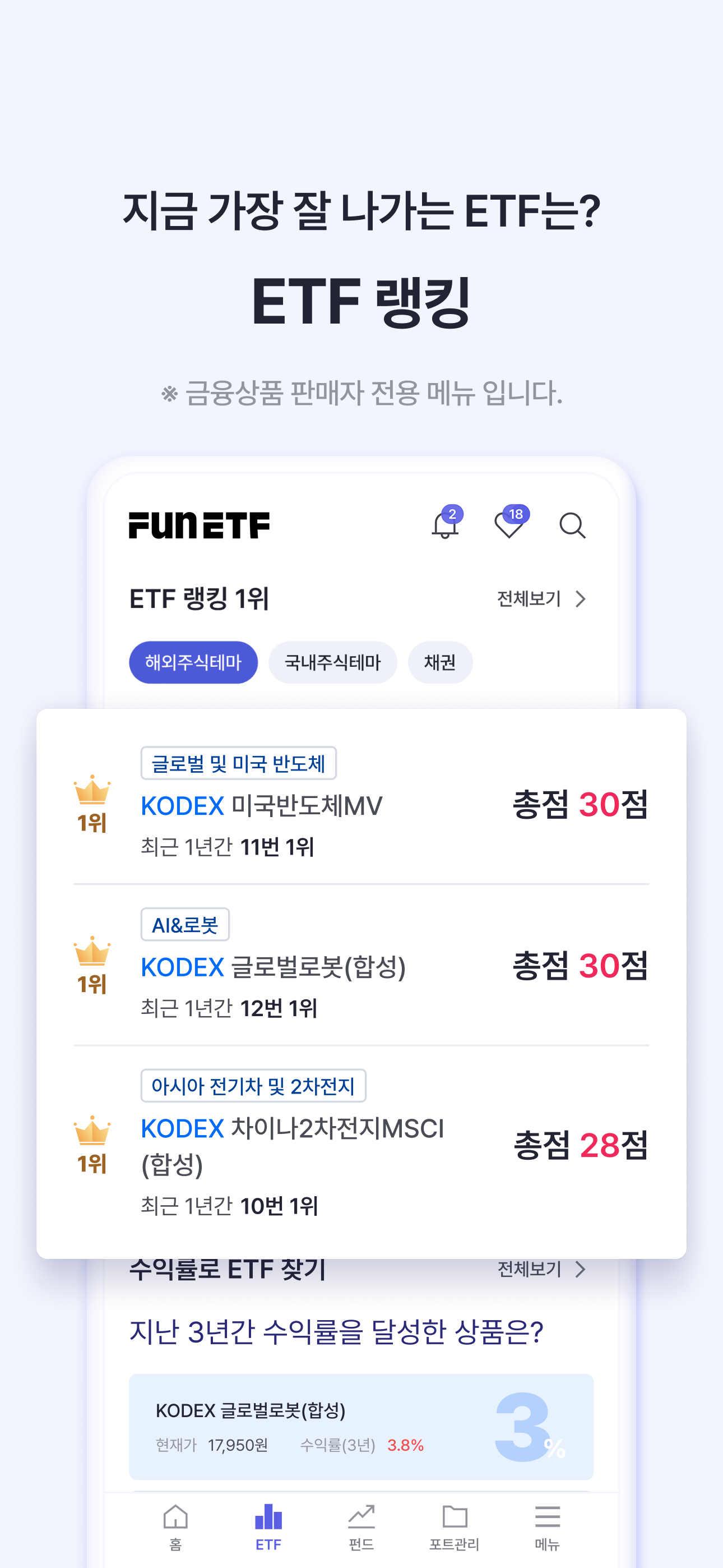 FunETF : ETF 투자가 쉬워지는 습관