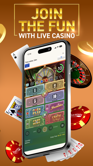 Four Winds Online Casino MI Screenshot