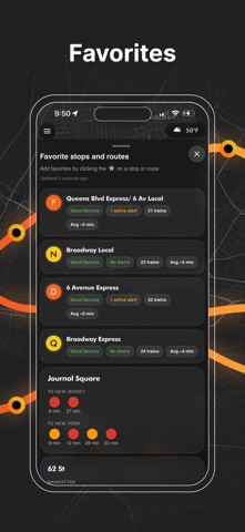 AP Transit - NYC Subway Map screenshot