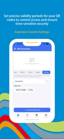 Wonder QR - QR Scanner iPhone screenshot