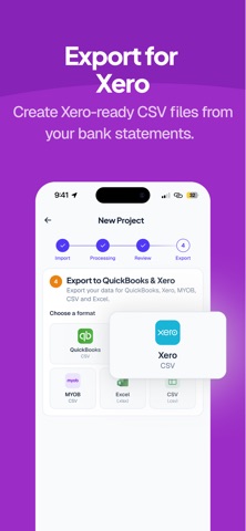 Bank Statement Converter iPhone screenshot