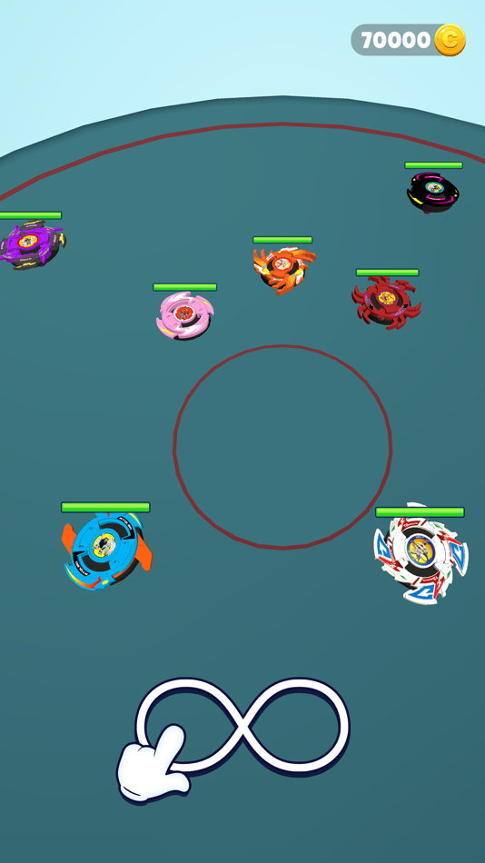 #5. Attack IO - Spins Battle (iOS) 由: Akruti Patel