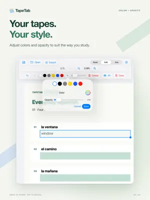 TapeTab - PDF Study & Review screenshot 2