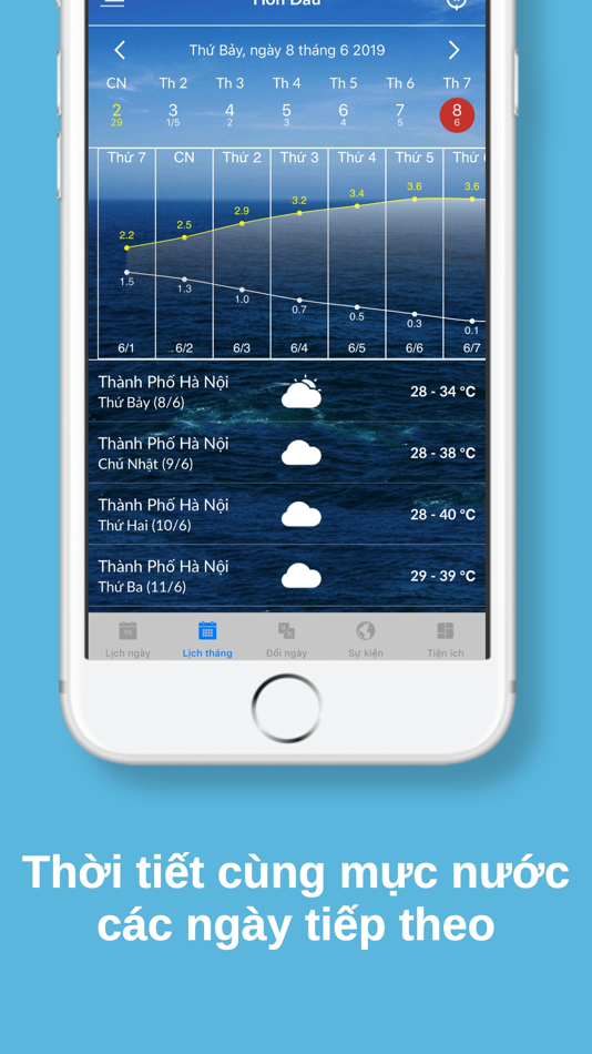 #2. Lịch Nước Việt (iOS) 由: Trung Kien