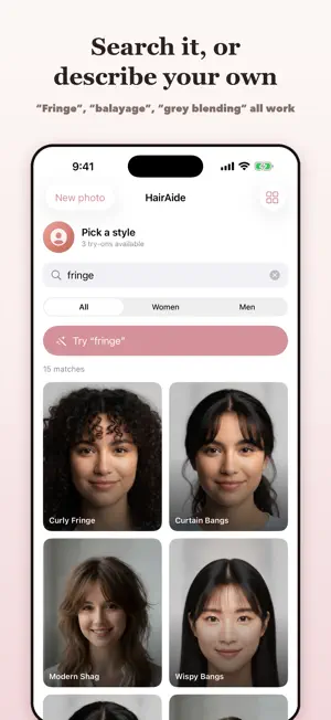 HairAide: Hair Try-On screenshot 3