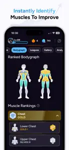 Liftoff: Ranked Gym Workouts screenshot #3 for iPhone