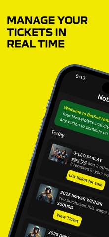 BetWallet iPhone screenshot