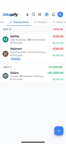Inkapify: Expense Tracker screenshot