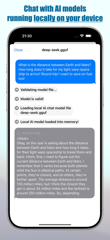 Smart AI: Local LLM & API Chat - Developer Tools App | MWM