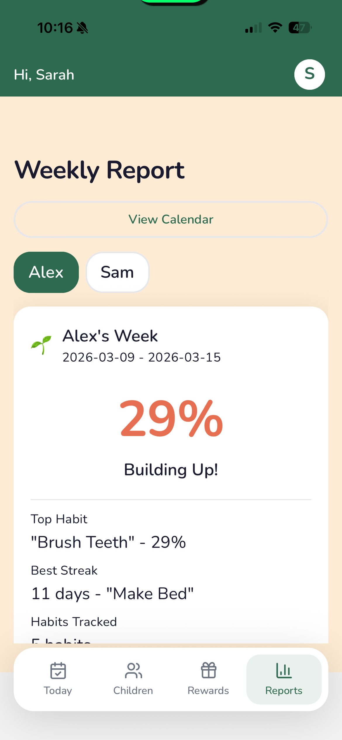 CuteHabits - Habit Tracker