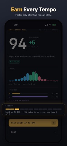 Drum Coach: Rudiment Trainer Screenshot 5 of 7