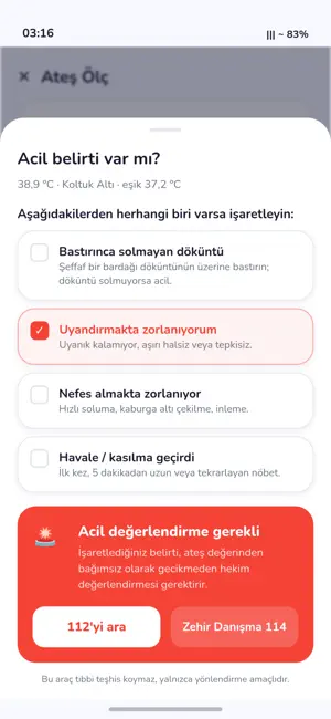 Sağlık Takip: Ateş & İlaç screenshot 4